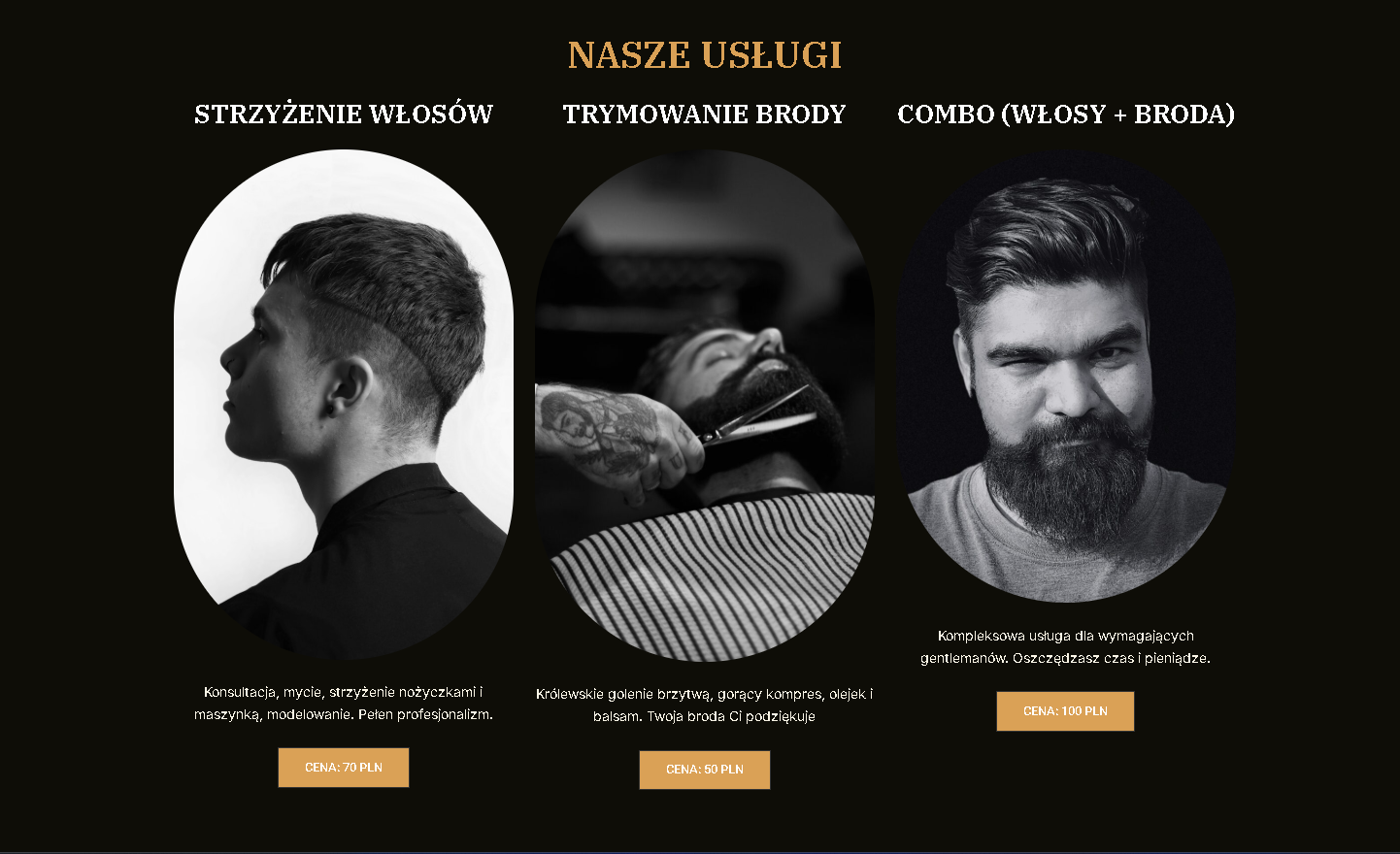 WordPress Barbera - usługi
